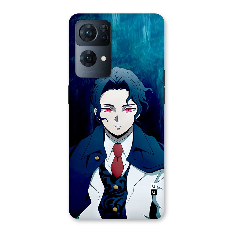 Muzan Kibutsuji Back Case for Oppo Reno7 Pro 5G
