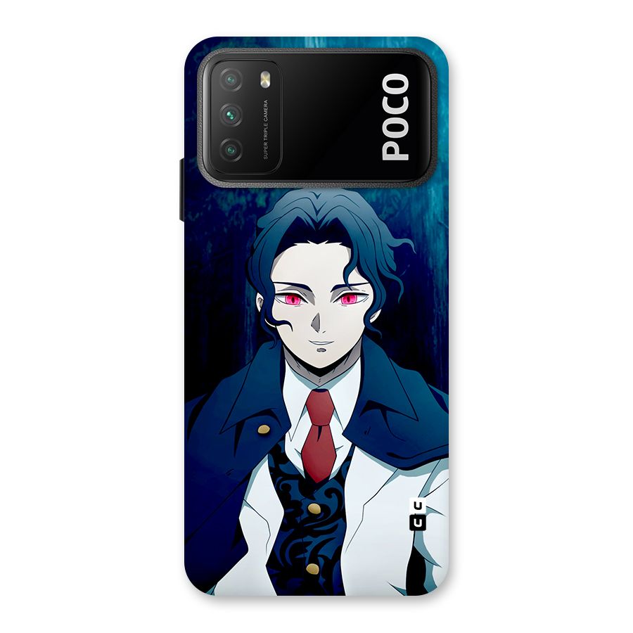 Muzan Kibutsuji Back Case for Poco M3