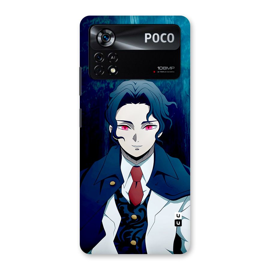 Muzan Kibutsuji Back Case for Poco X4 Pro 5G
