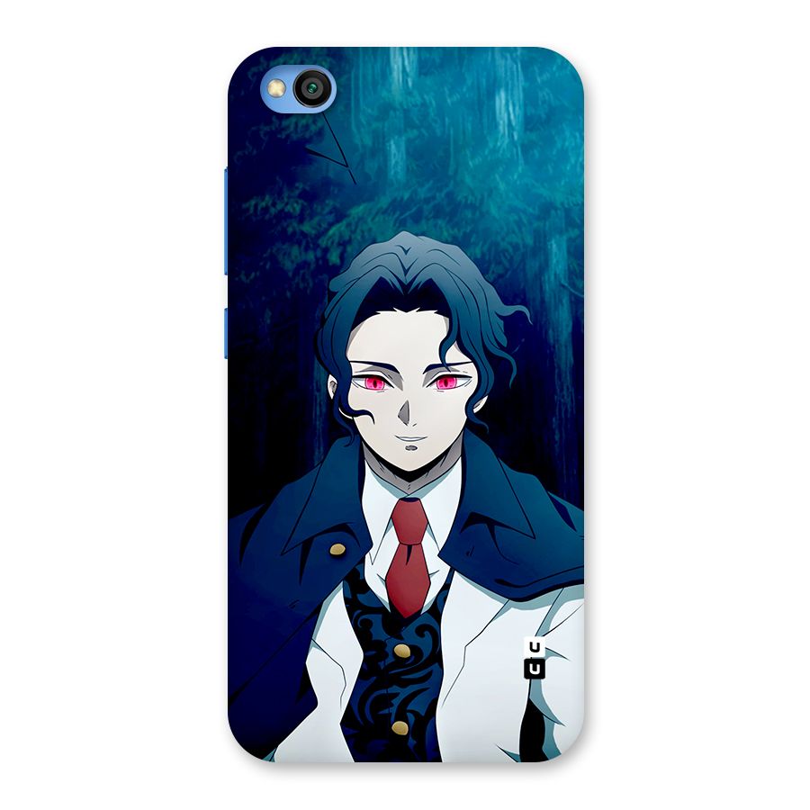 Muzan Kibutsuji Back Case for Redmi Go