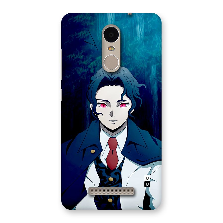 Muzan Kibutsuji Back Case for Redmi Note 3