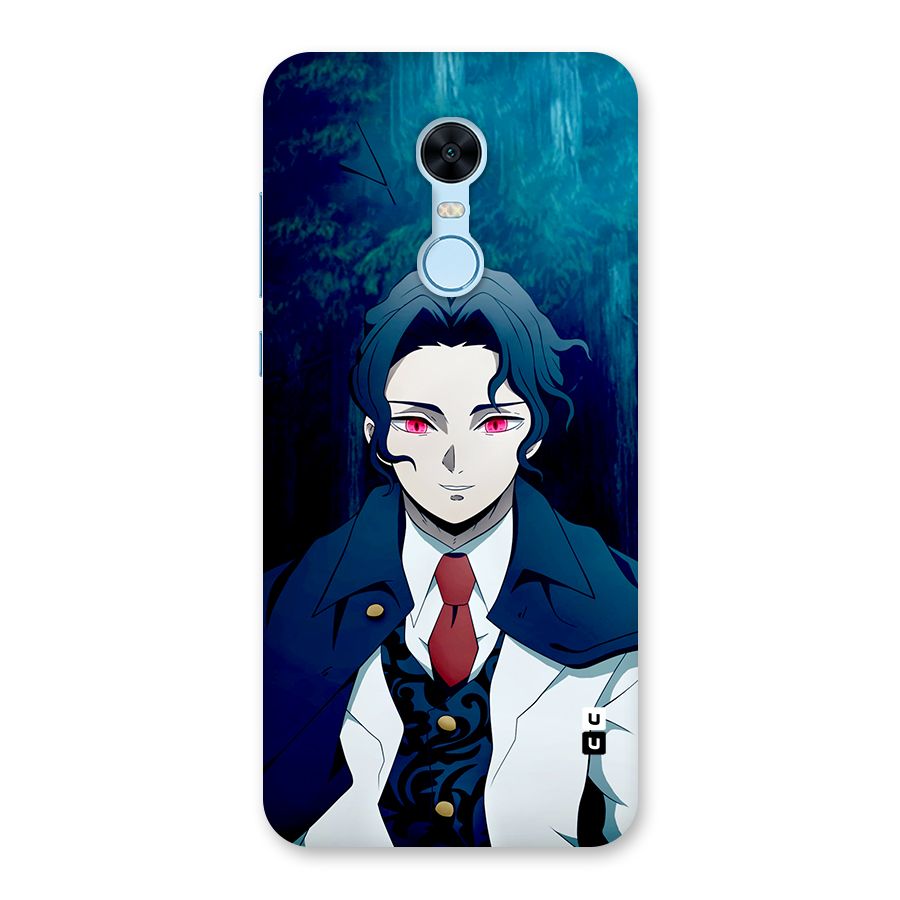 Muzan Kibutsuji Back Case for Redmi Note 5