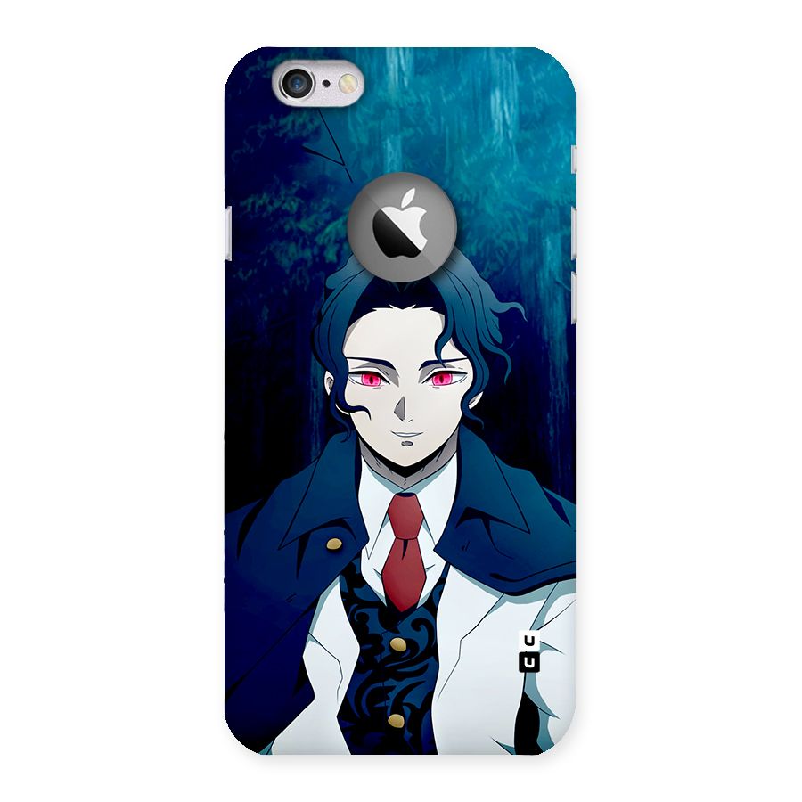 Muzan Kibutsuji Back Case for iPhone 6 Logo Cut