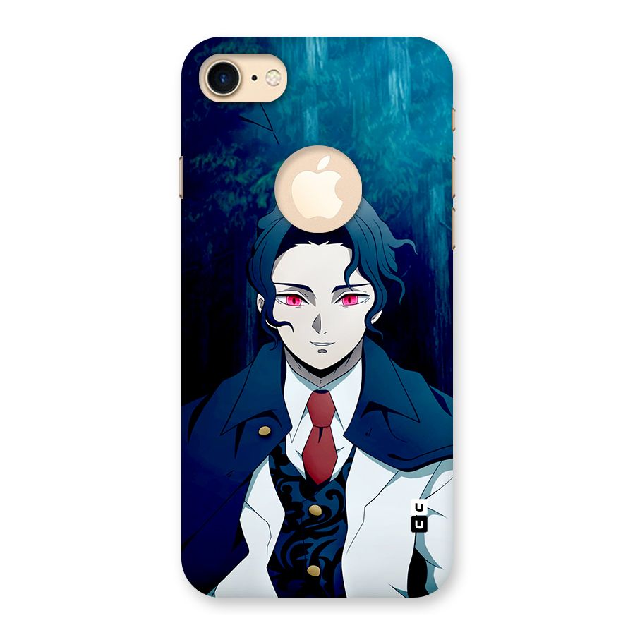 Muzan Kibutsuji Back Case for iPhone 7 Logo Cut