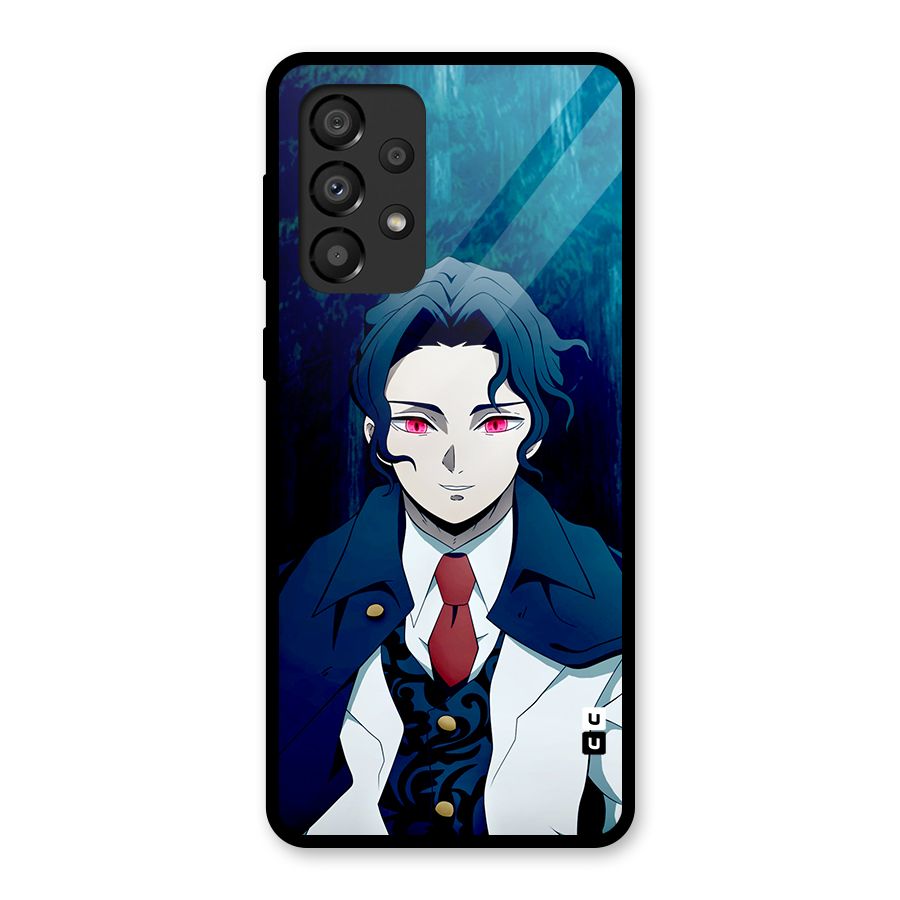 Muzan Kibutsuji Glass Back Case for Galaxy A33 5G