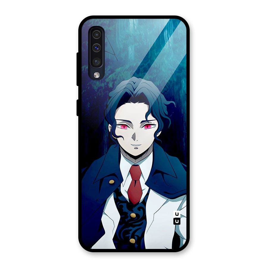 Muzan Kibutsuji Glass Back Case for Galaxy A50