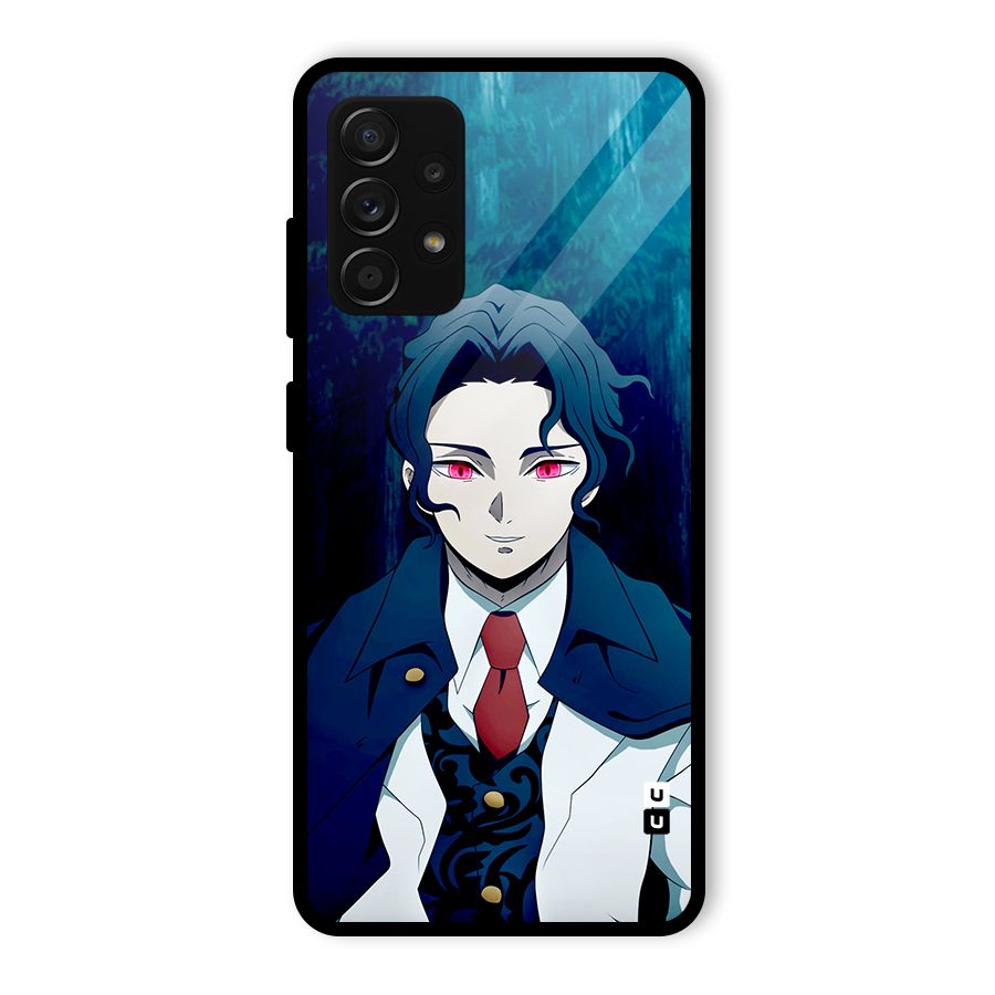 Muzan Kibutsuji Glass Back Case for Galaxy A53 5G