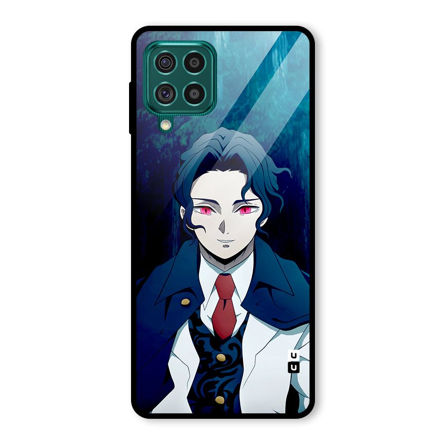 Muzan Kibutsuji Glass Back Case for Galaxy F62