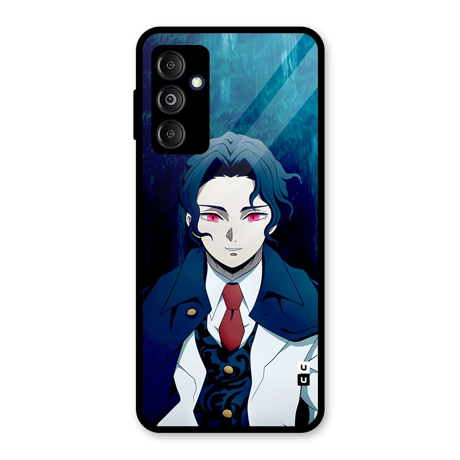 Muzan Kibutsuji Glass Back Case for Galaxy M14 5G