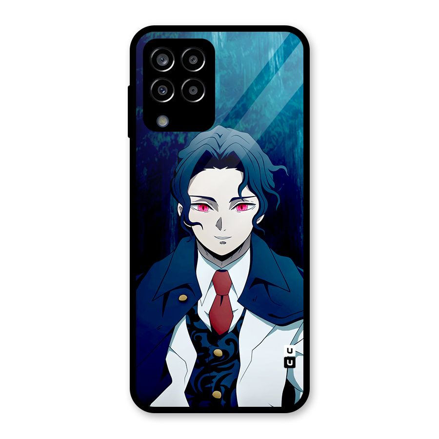 Muzan Kibutsuji Glass Back Case for Galaxy M33