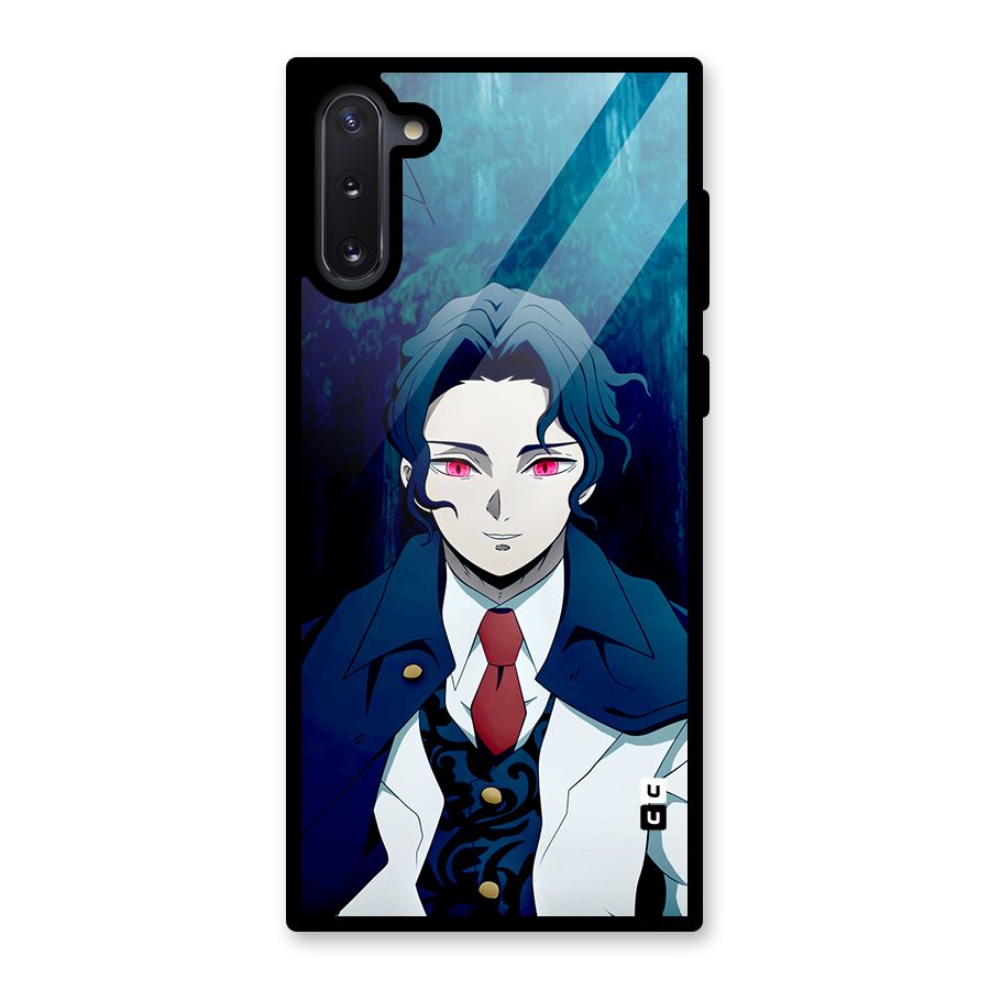 Muzan Kibutsuji Glass Back Case for Galaxy Note 10