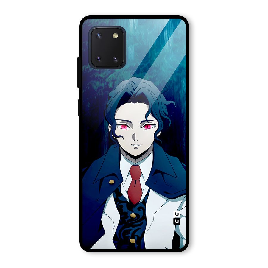 Muzan Kibutsuji Glass Back Case for Galaxy Note 10 Lite