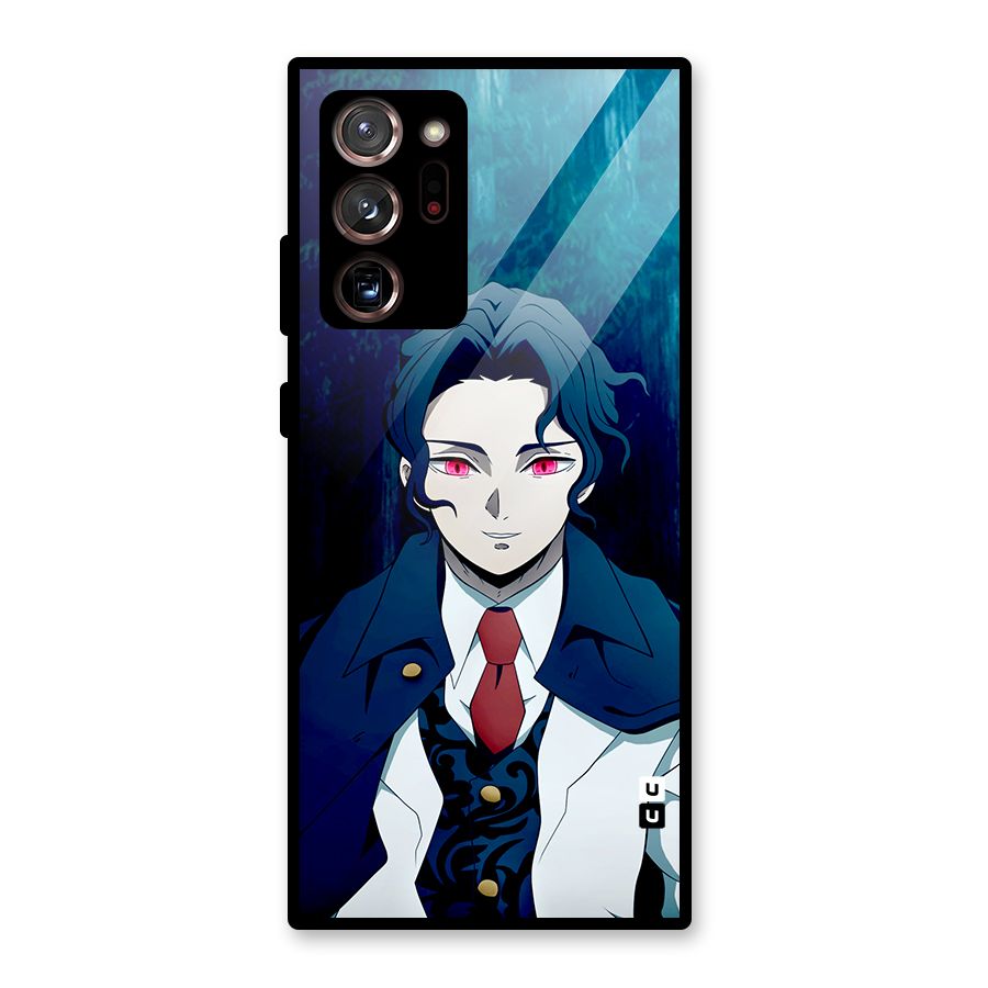 Muzan Kibutsuji Glass Back Case for Galaxy Note 20 Ultra 5G