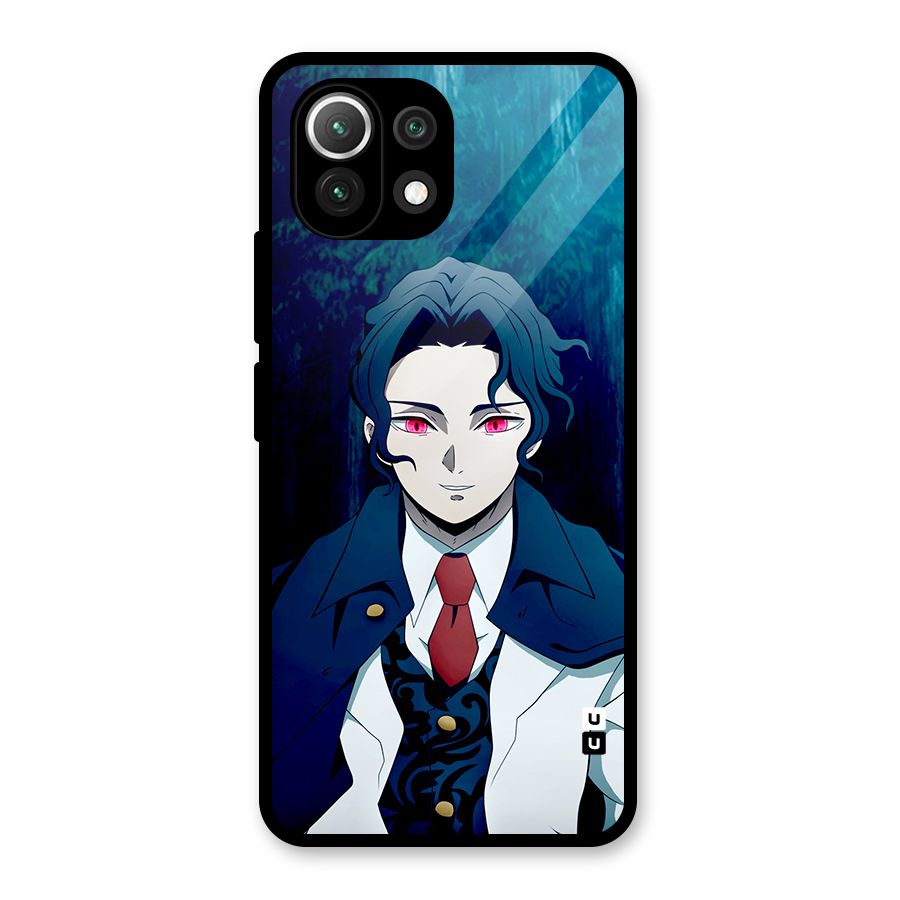 Muzan Kibutsuji Glass Back Case for Mi 11 Lite NE 5G