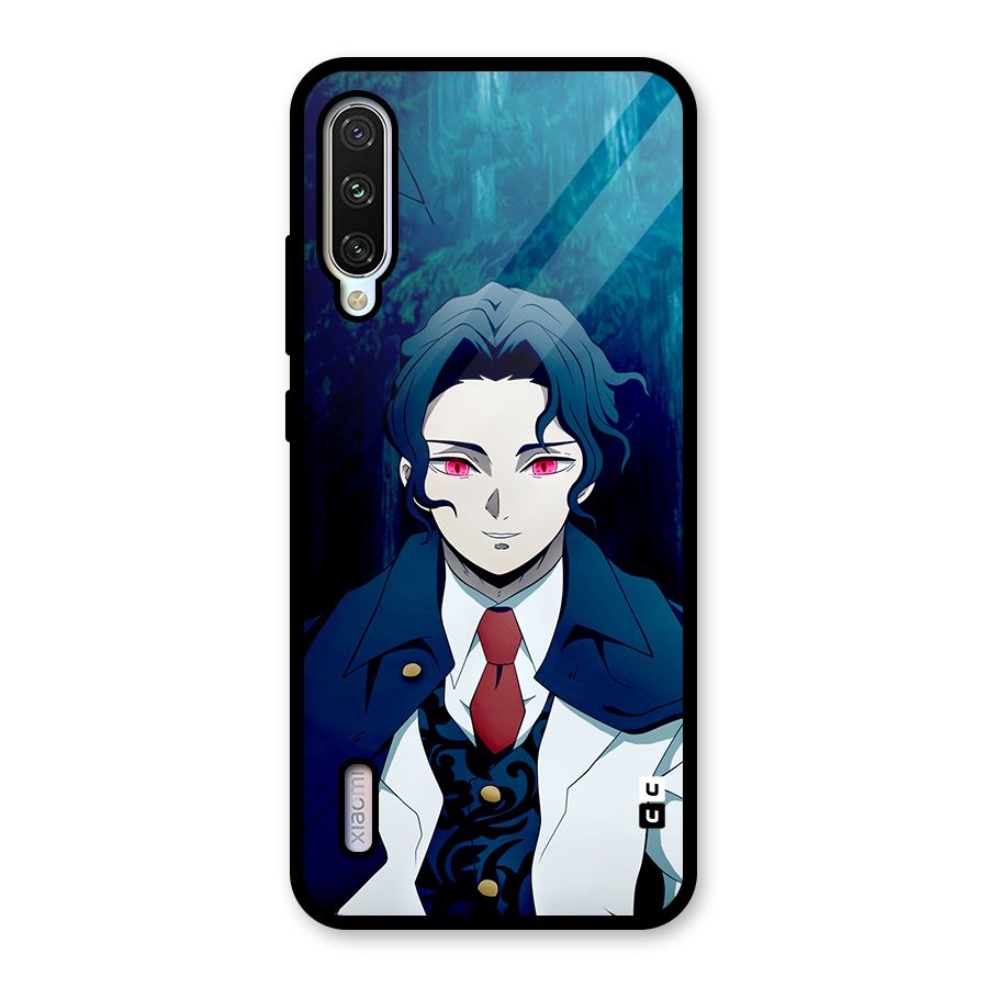 Muzan Kibutsuji Glass Back Case for Mi A3