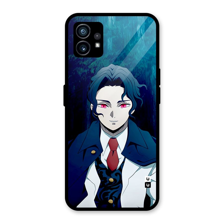Muzan Kibutsuji Glass Back Case for Nothing Phone 1