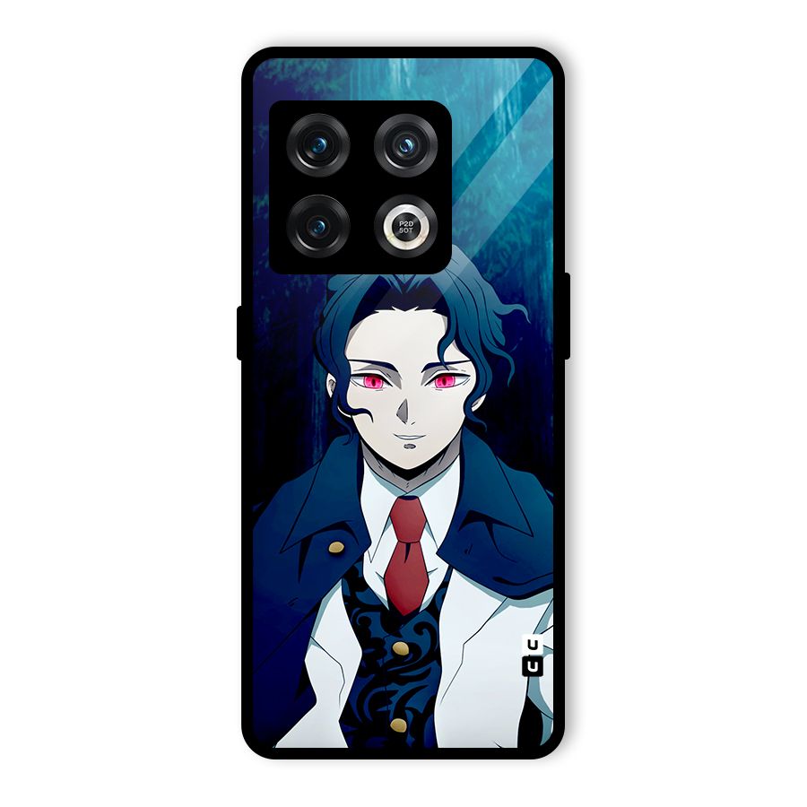 Muzan Kibutsuji Glass Back Case for OnePlus 10 Pro 5G