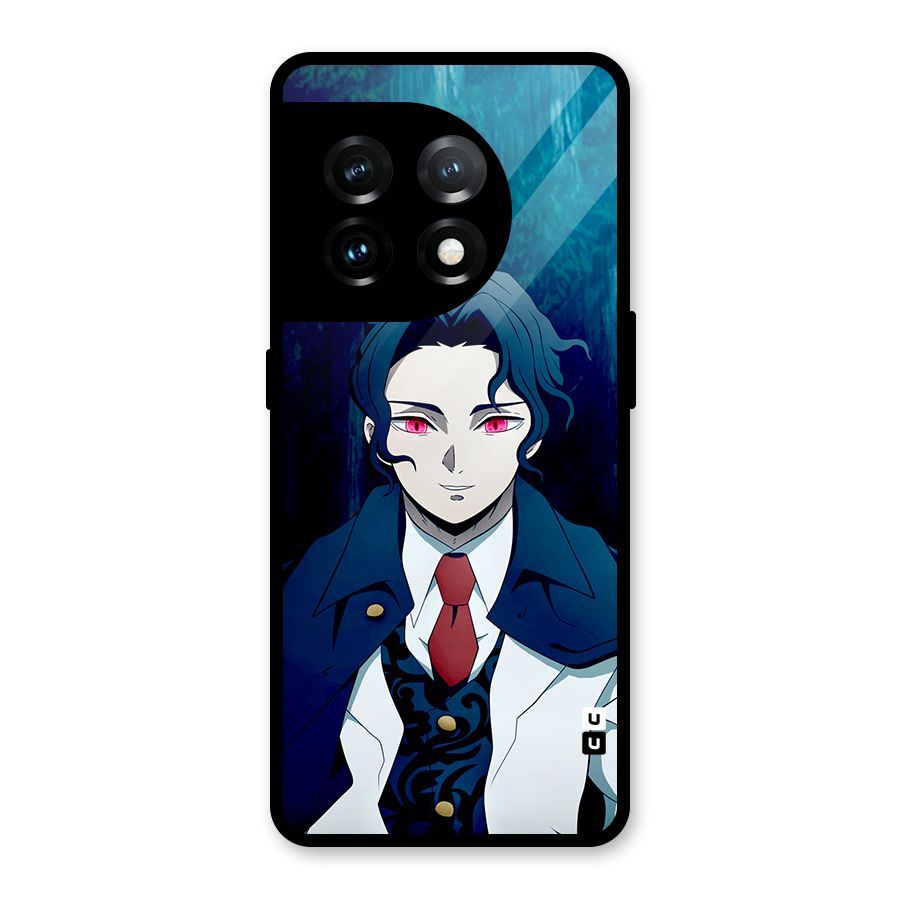 Muzan Kibutsuji Glass Back Case for OnePlus 11