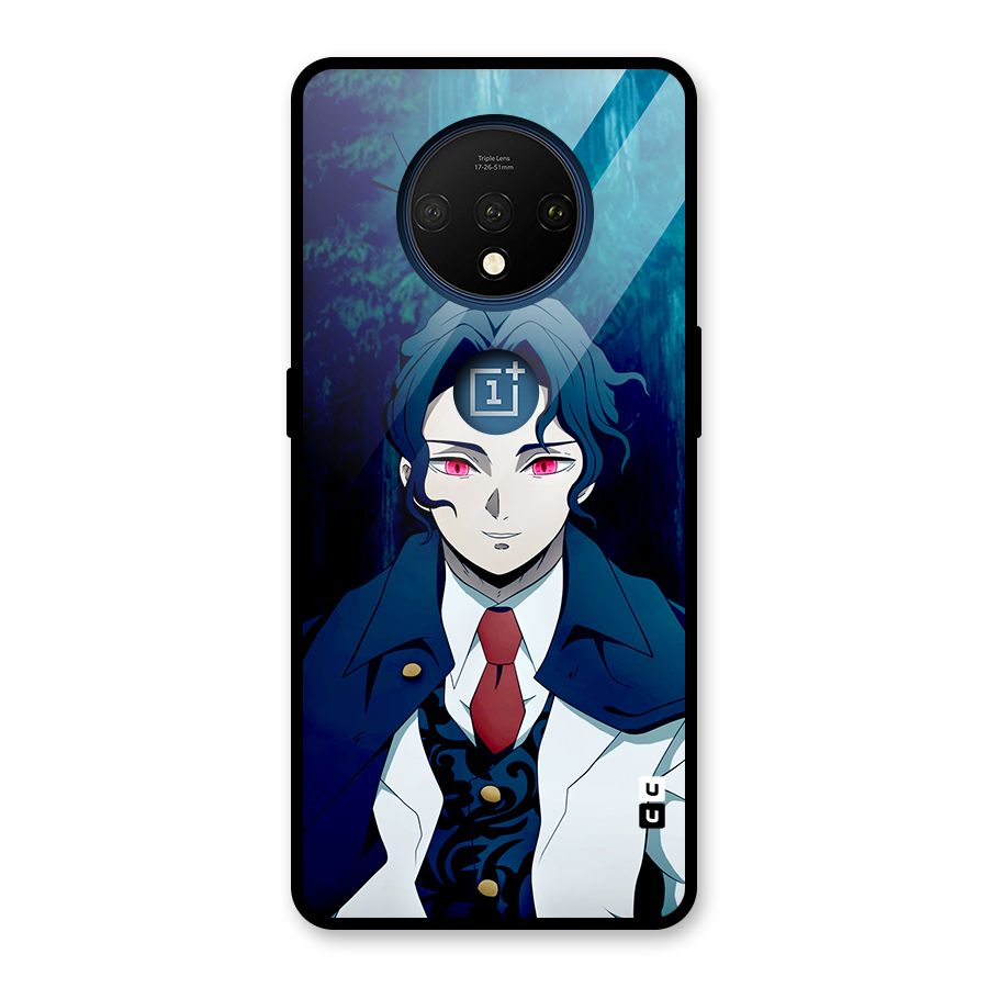 Muzan Kibutsuji Glass Back Case for OnePlus 7T