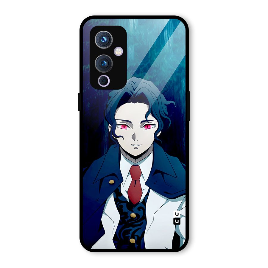 Muzan Kibutsuji Glass Back Case for OnePlus 9