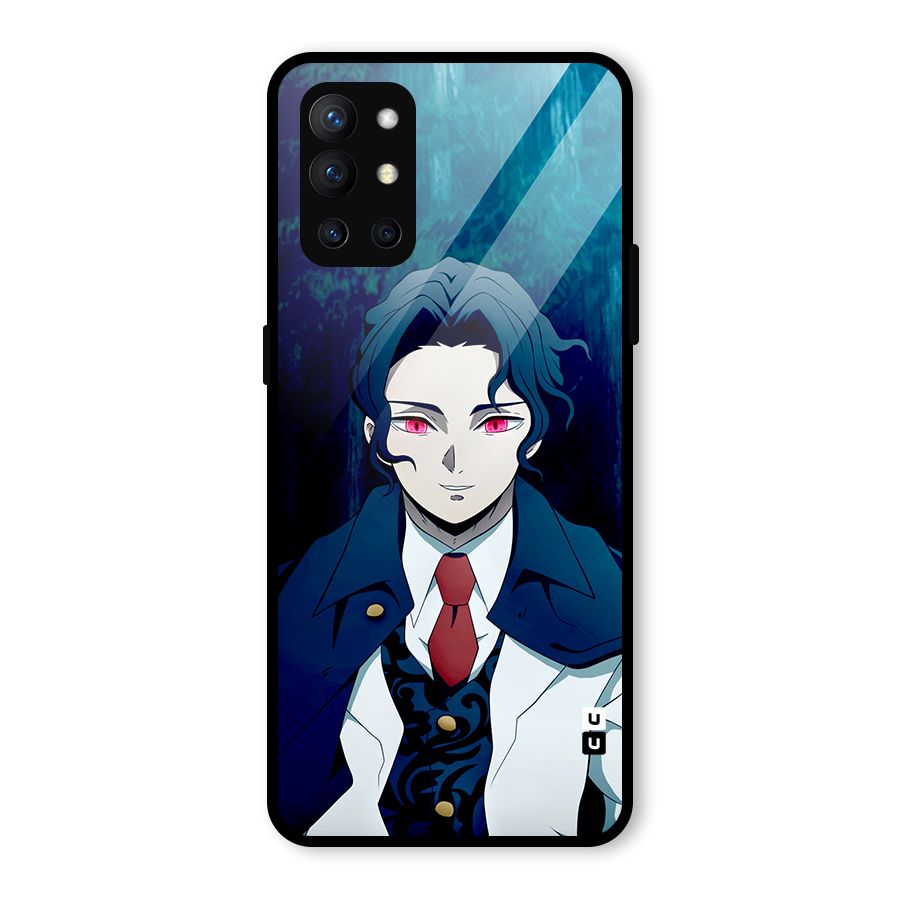 Muzan Kibutsuji Glass Back Case for OnePlus 9R