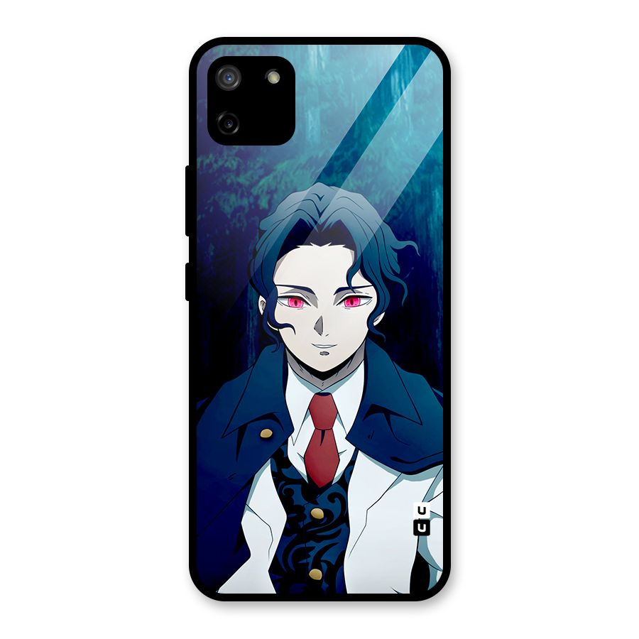Muzan Kibutsuji Glass Back Case for Realme C11