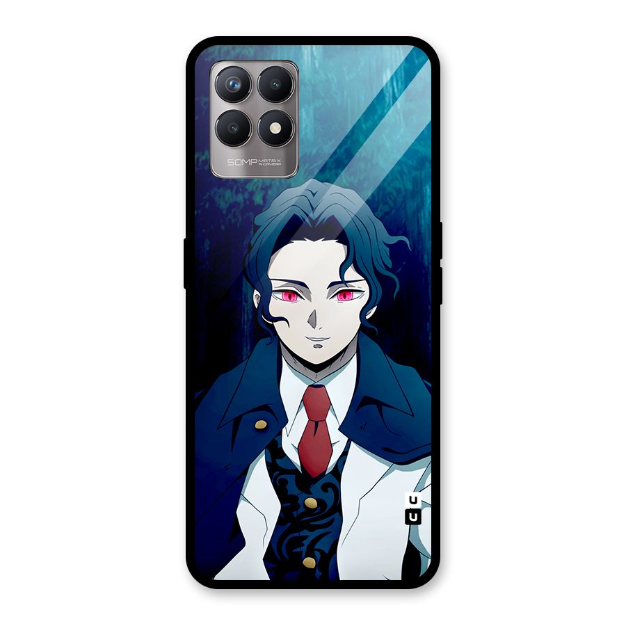 Muzan Kibutsuji Glass Back Case for Realme Narzo 50