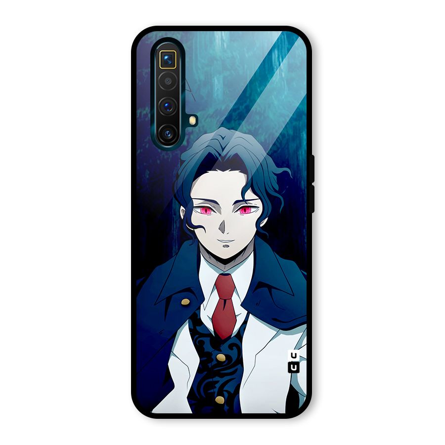 Muzan Kibutsuji Glass Back Case for Realme X3