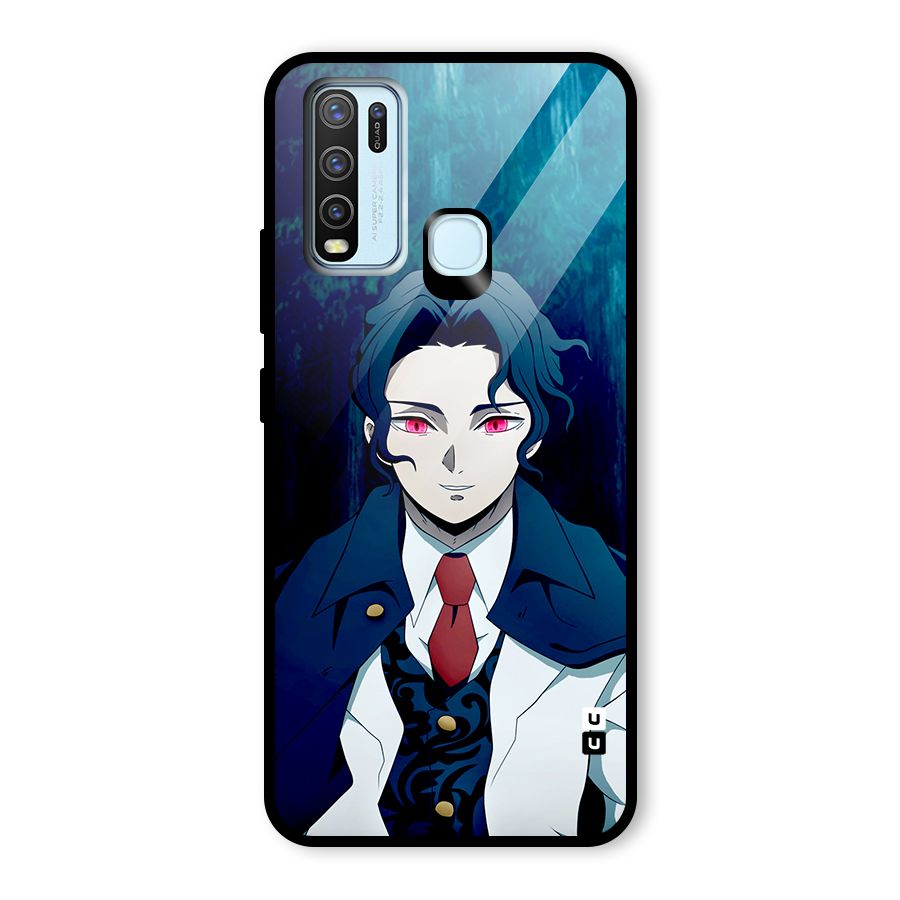 Muzan Kibutsuji Glass Back Case for Vivo Y50