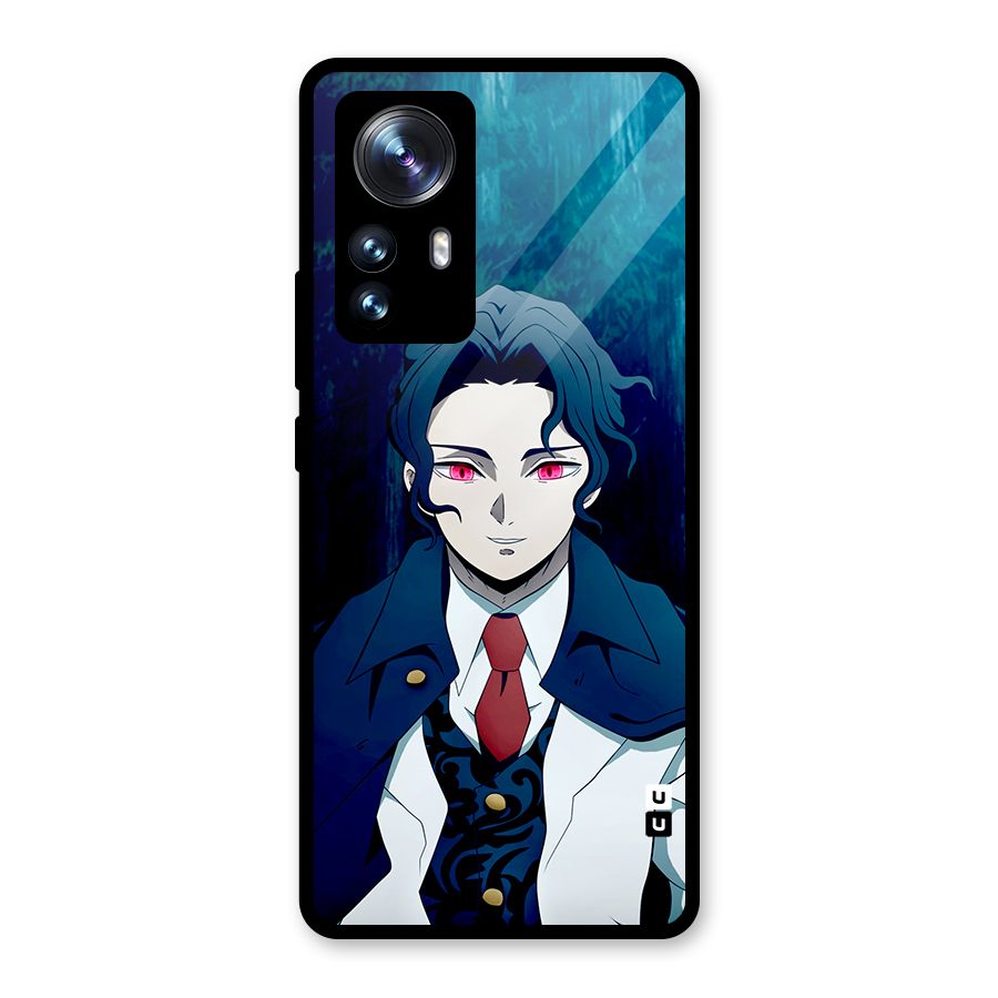 Muzan Kibutsuji Glass Back Case for Xiaomi 12 Pro
