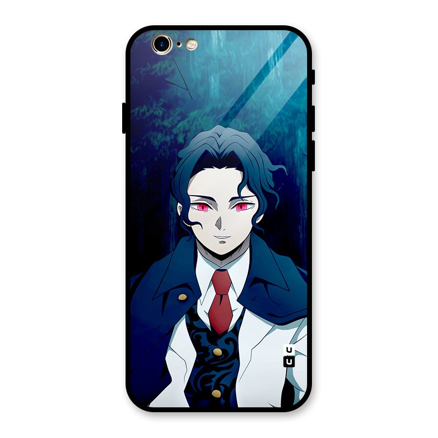 Muzan Kibutsuji Glass Back Case for iPhone 6 6S