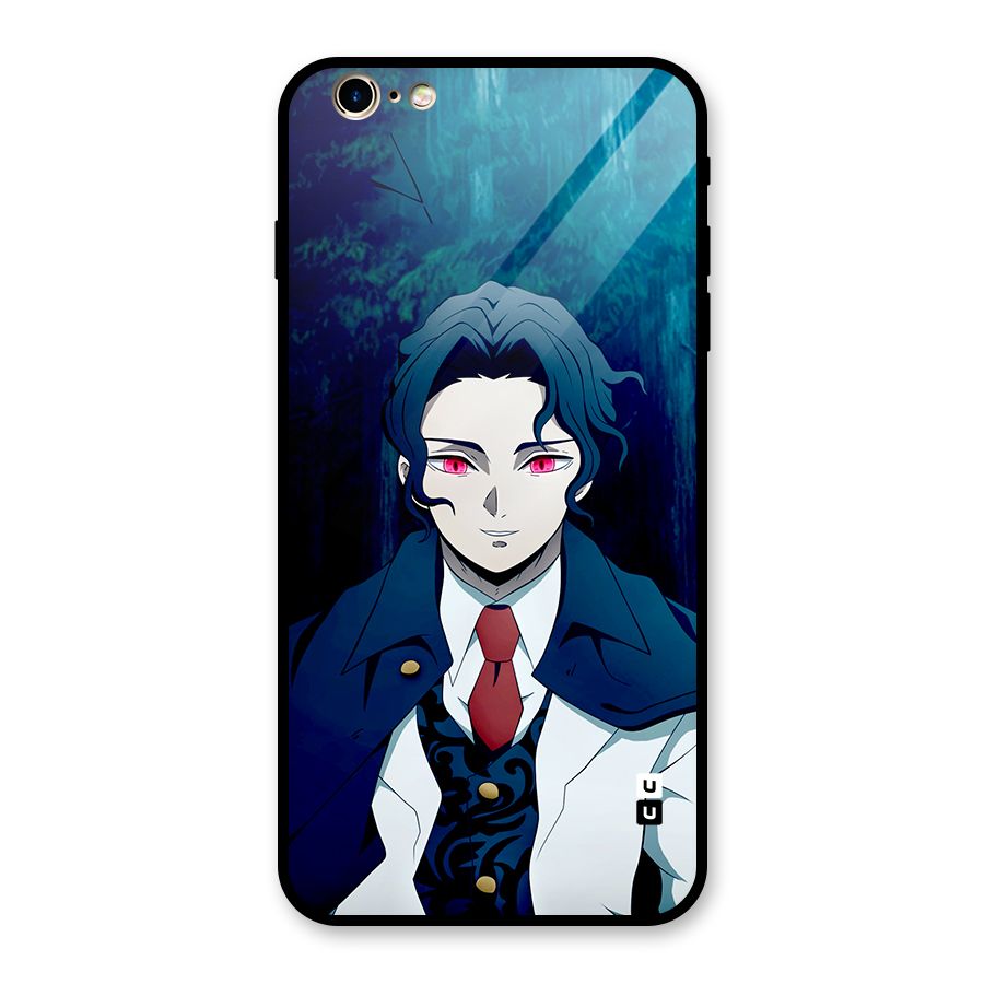Muzan Kibutsuji Glass Back Case for iPhone 6 Plus 6S Plus