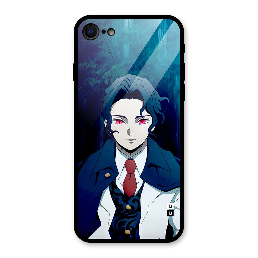 Muzan Kibutsuji Glass Back Case for iPhone 7