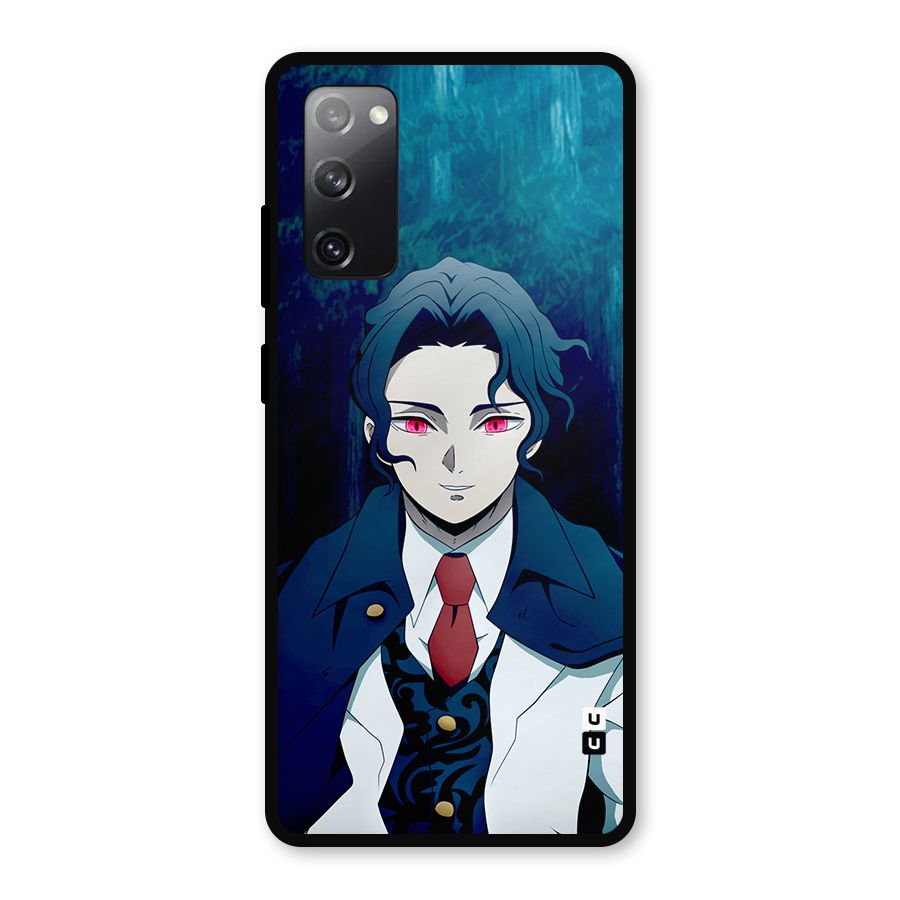Muzan Kibutsuji Metal Back Case for Galaxy S20 FE 5G
