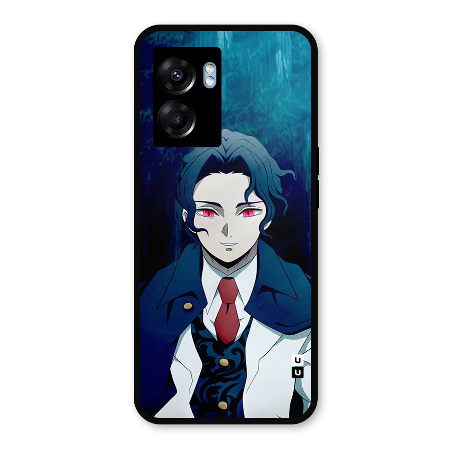 Muzan Kibutsuji Metal Back Case for Oppo K10 (5G)