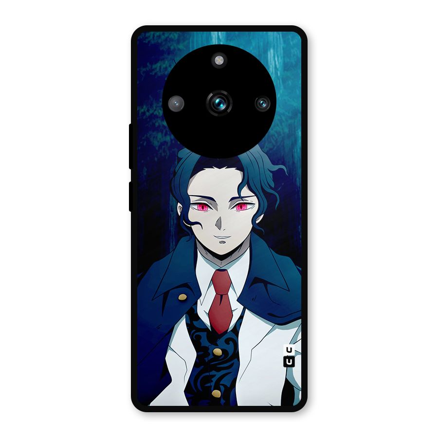 Muzan Kibutsuji Metal Back Case for Realme 11 Pro