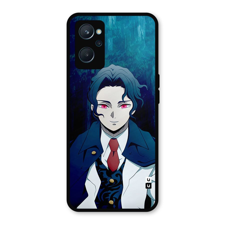 Muzan Kibutsuji Metal Back Case for Realme 9i