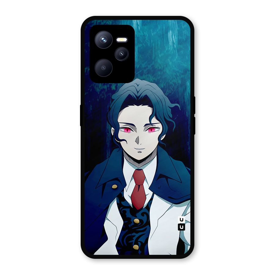 Muzan Kibutsuji Metal Back Case for Realme C35