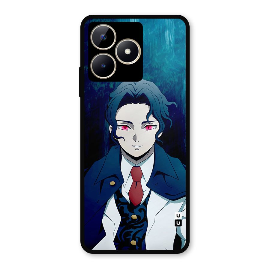 Muzan Kibutsuji Metal Back Case for Realme C53