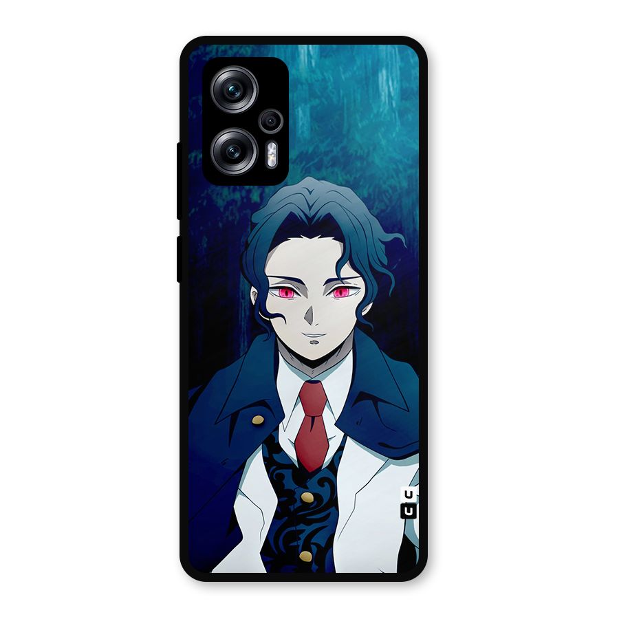 Muzan Kibutsuji Metal Back Case for Redmi K50i