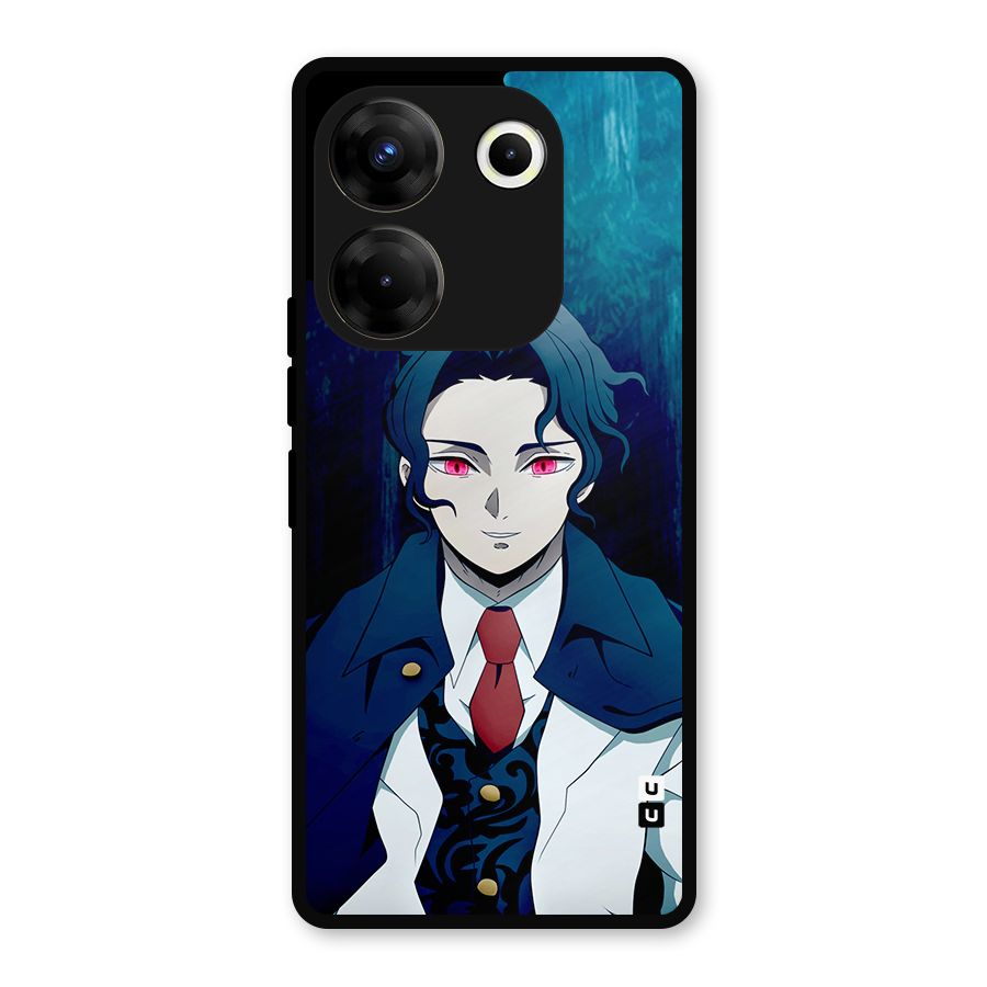 Muzan Kibutsuji Metal Back Case for Tecno Camon 20