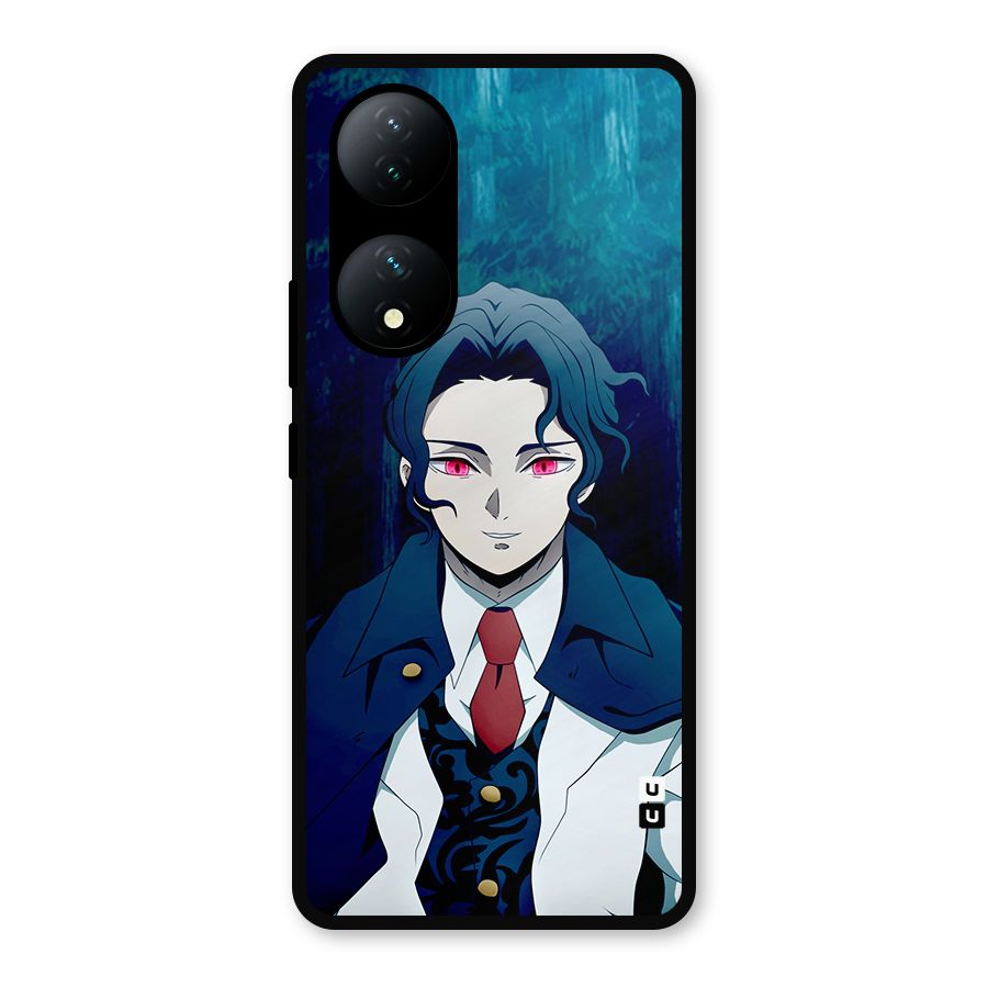 Muzan Kibutsuji Metal Back Case for Vivo T2