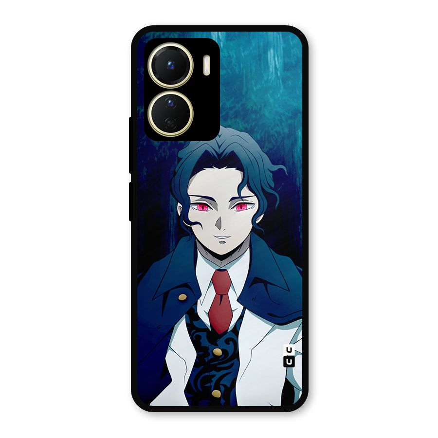 Muzan Kibutsuji Metal Back Case for Vivo T2x