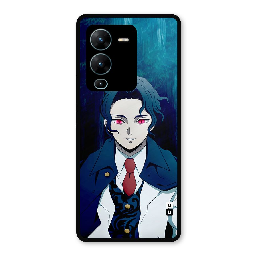 Muzan Kibutsuji Metal Back Case for Vivo V25 Pro