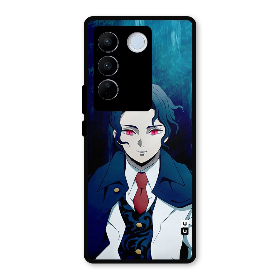 Muzan Kibutsuji Metal Back Case for Vivo V27