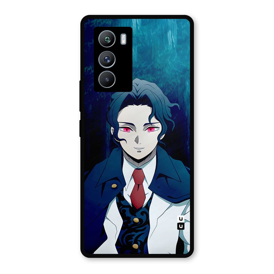 Muzan Kibutsuji Metal Back Case for iQOO 9 SE