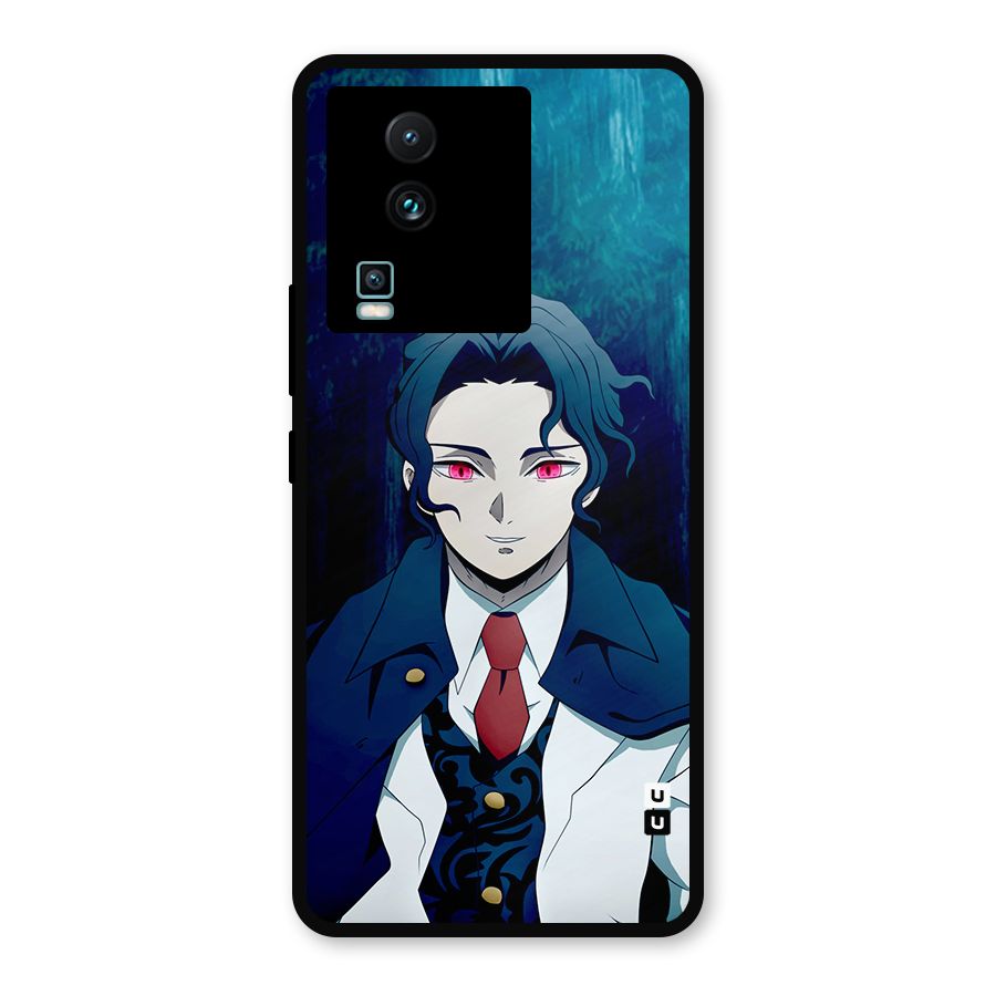 Muzan Kibutsuji Metal Back Case for iQOO Neo 7