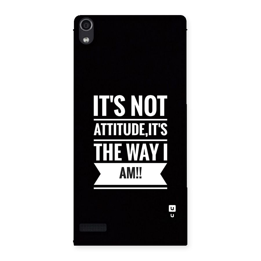 My Attitude Back Case for Ascend P6