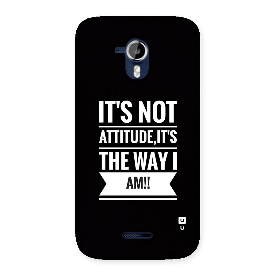 My Attitude Back Case for Canvas Magnus A117