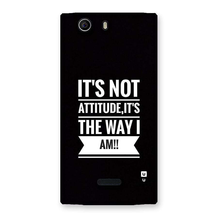 My Attitude Back Case for Canvas Nitro 2 E311